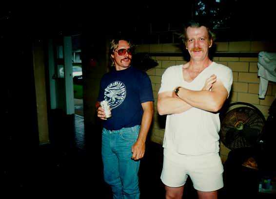 Mike and Randy in the Percy gym