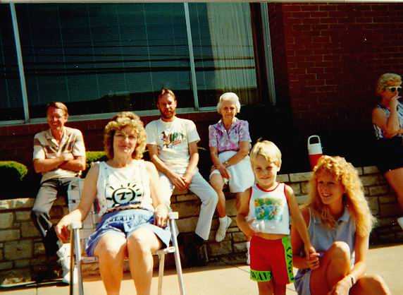 Waiting for the 4th of July parade