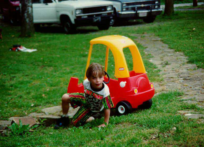 Brandon playing at Arlyn's